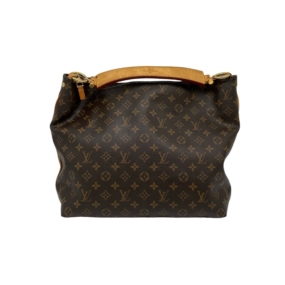 Louis Vuitton Classic Brown Monogram Hobo Bag - SULLY